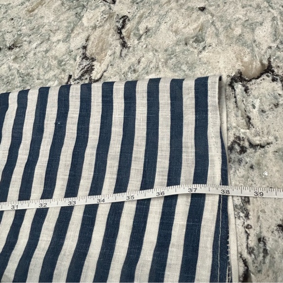 Francesca Bettini Womens Size XSmall Striped Linen Dress - Picture 10 of 11